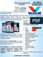 Brochure Valvoline