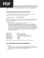 Configuration of SAP SMTP