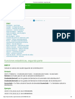 Funciones Estadísticas 2 - LibreOffice Calc