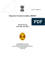 Domestic Tourism in India - NSSO 2009