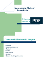 Prezentari Powerpoint - Despre Si Cum Se Realizeaza Corect