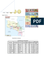 Municipios Mapa y Modena de Centroamerica