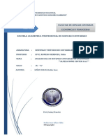 Analisis de Los Sistemas Contables de La Fabrica de Muebles ALFEZA HOME CENTER SAC PDF