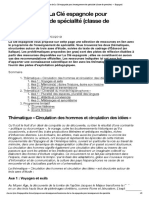 Ressources de La Clé Espagnole Pour L'enseignement de Spécialité (Classe de Première) - Espagnol