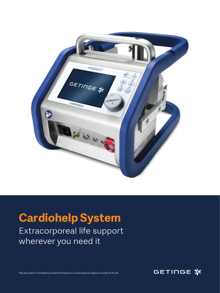 Cardiohelp System Brochure-En-Non Us Japan | PDF | Percutaneous ...