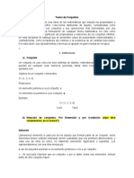 Teoría de Conjuntos: Conceptos básicos y operaciones fundamentales