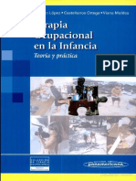 Terapia Ocupacional en La Infancia Teoria y Practica