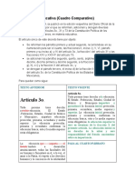 Art. 3, 31 y 73 Comparativo