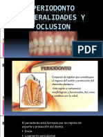 Periodonto y Oclusion