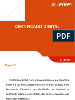 Apresentação - Certificação Digital