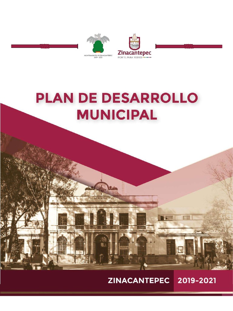 Plan de Desarrollo Municipal Zinacantepec | PDF | Planificación ...