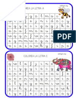 Sopas de Letras de Vocales 2