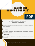 Ubicación Del Derecho Agrario