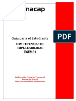 GUIA PARA EL ESTUDIANTE COMPETENCIAS DE EMPLEABILIDAD