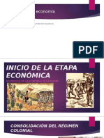 Inicio de La Etapa Económica