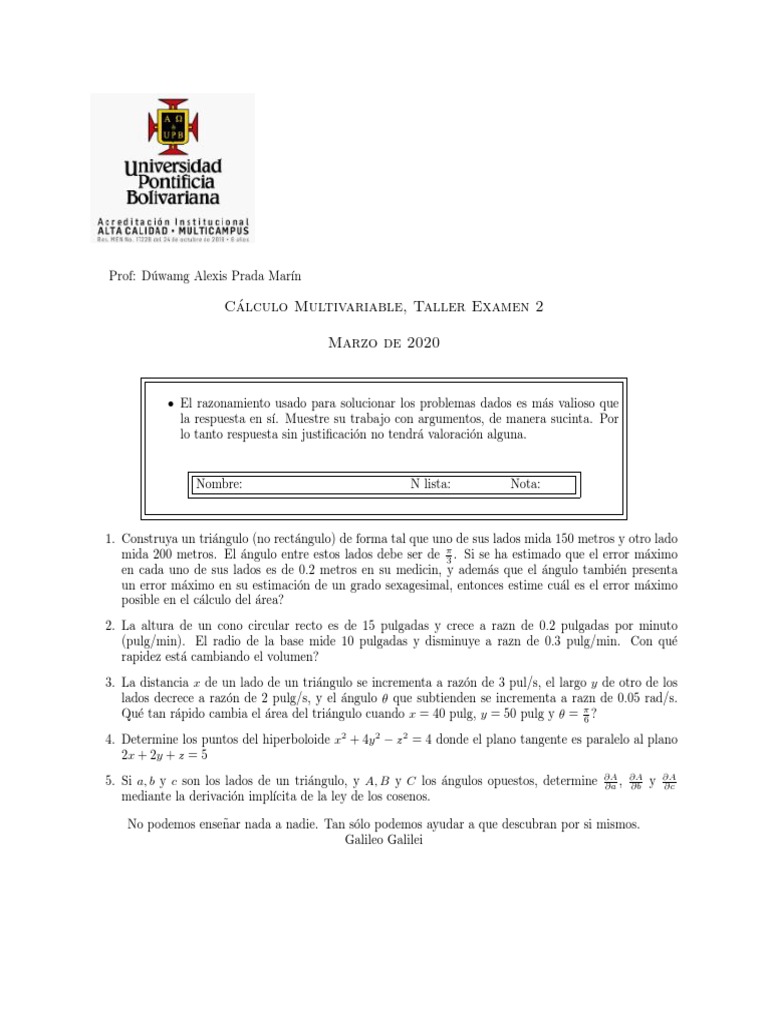 Taller 2 | PDF | Métodos y materiales de enseñanza