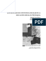 Areiza, E. Et Al. Los Manuales de Convivencia Escolar en La Educación Oficial en Antioquia