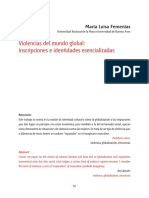 Femenías - Violencias en el mundo global