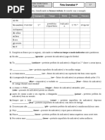 5º 1ª  Ficha gramatical