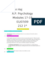 Modules 17-19