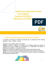 Sistema de Gestion SST - Decreto 1072 Presentacion