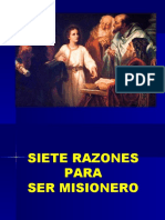 Las 7 Razones para Ser Misionero