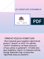 4-Öğrenci Kişilik Hizmetleri Ve Rehberlik