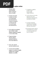 8 Ejemplos de Coplas Variadas | PDF