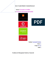 Telecomunicații Economie