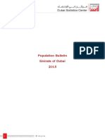 Population Bulletin Emirate of Dubai 2015 PDF