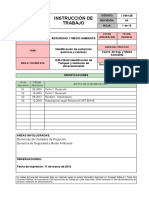 I-SM-128 - 04 Identificación de Sustancias Químicas y Residuos