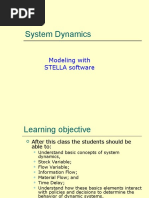 System Dynamics: Modeling With STELLA Software