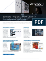 Avigilon Control Center Software 7 Flyer Es La Rev5