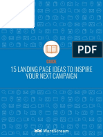 15 Landing Page Ideas PDF