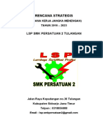 Rencana Strategis LSP 5 Tahun