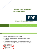 Aula 01 - Menus-Multiplos Formulário - JDesktopPanel - JInternalFrame