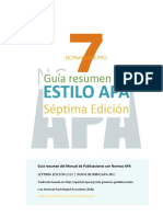 Normas Apa Septima Edicion Spanish