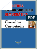 La Cultura en Una Sociedad Democratica PDF