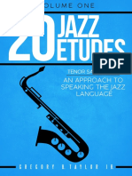 20 Jazz Etudes Vol 1 Tenor PDF