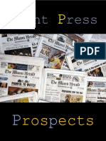 Print Press Prospects: The Future of Journalism (Free Book, 2020)