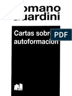 Cartas Sobre Autoformación - Guardini PDF