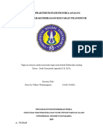 Laporan Praktikum Elektronika Analog Karakterisasi Keluaran