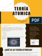 Teoría atómica: evolución del concepto átomo