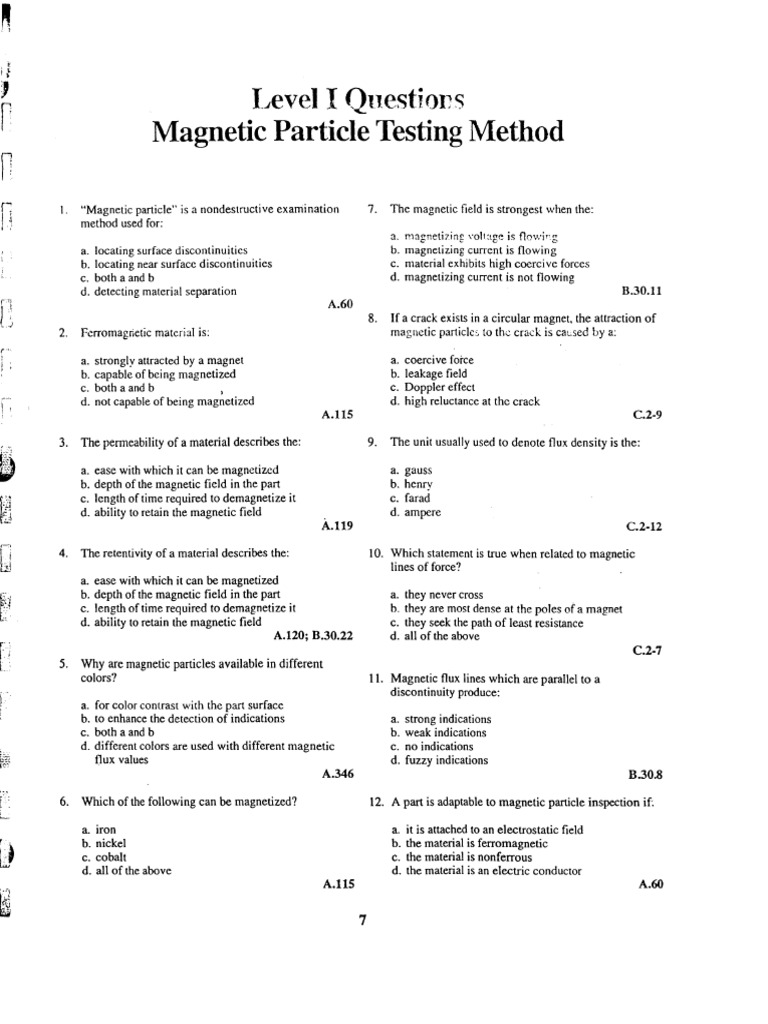 Magnetic Particle Testing PDF