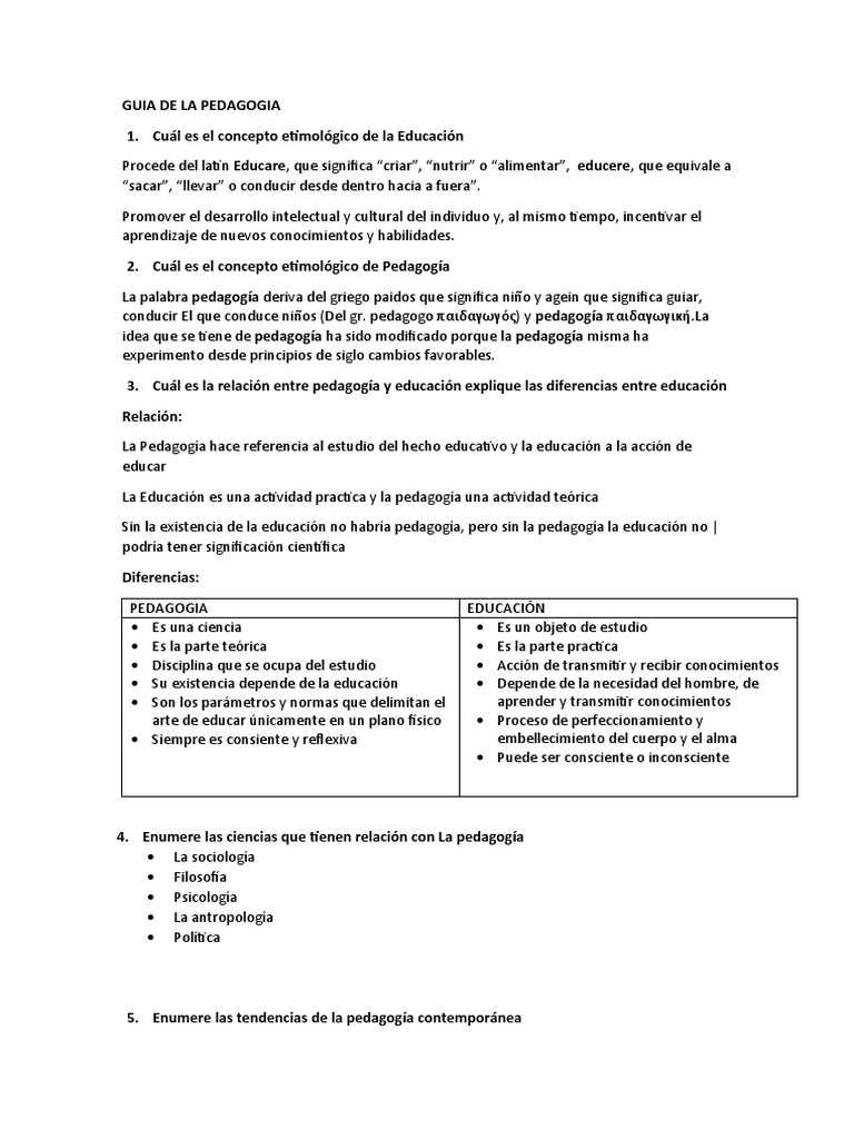 Conceptos Clave de Pedagogía y Educación | PDF | Pedagogía | Aprendizaje
