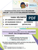 Present Matematika Modul 4