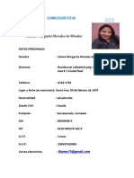 Curriculum Vitae Liliana Morales