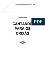 Nkorin Sx27awon Orisa Cantando para Os Orixas PDF