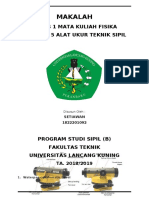 Fisika - Tugas 1 Alat Ukur Sipil