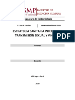 Estrategia Sanitaria Infecciones Transmisión Sexual y VIH